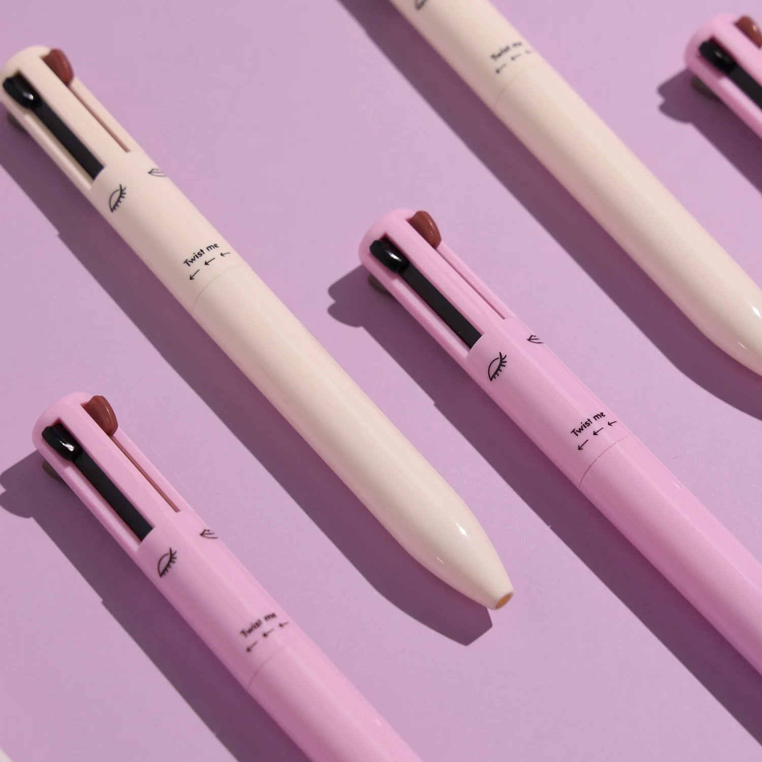 Create Your Own logo 4 in 1 Makeup Pen Creamy Highlighter Eyeliner Eyebrow Lipliner Private Label Makeup Eyeliner Private Label