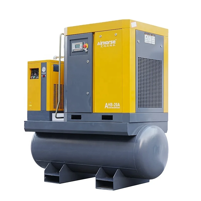 APCOM 30kw 40hp Screw piston diesel or electric oil free silent portable 185 cfm air compressor for food beverage mining