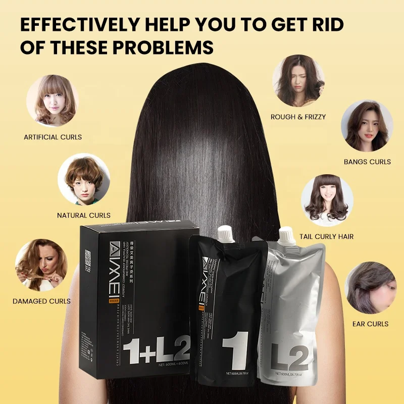 Крем для выпрямления волос