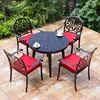 9-4 chairs+D90cm table