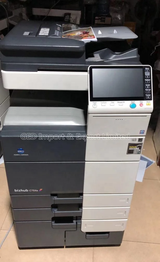 Konica Minolta C754e - High-Speed Color Printer for All Needs