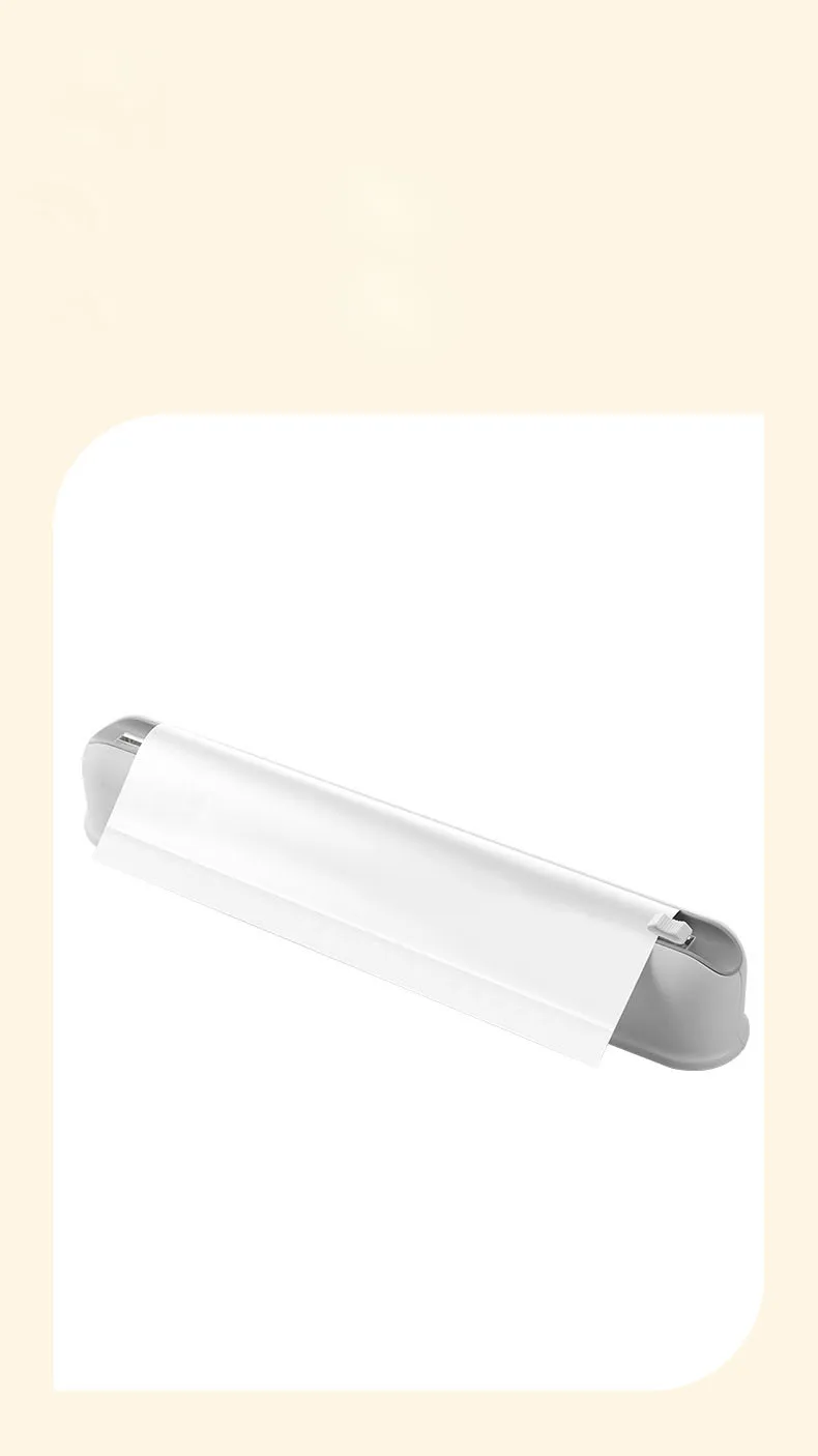 Plastic Wrap Dispenser Kitchen Cling Food Wrap Cutter Dispenser Preservative Film Cutter Home Storage Holder Kitchen Accessories