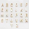 1pc rosegold stainless steel letter