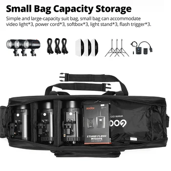 105cm 75cm Padded Case for Photography Equipment Shooting Kit for Tripod Light Stand Umbrella Photo Studio Accessories Carry Bag detail image