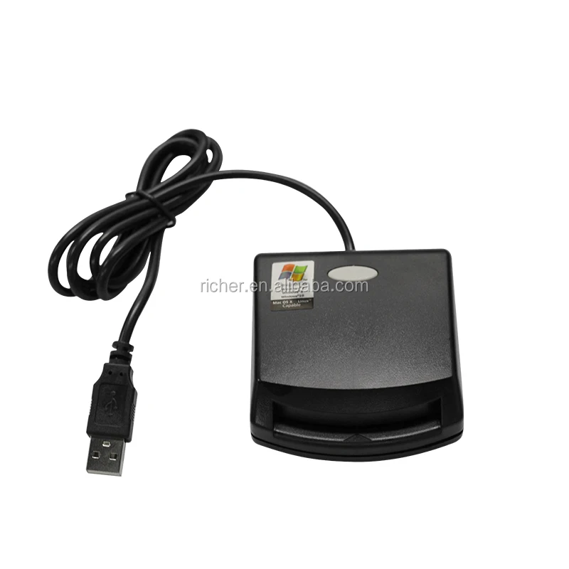 Emv ID Usb Smart Card Reader / Write Iso7816 Pcsc SCR-N99
