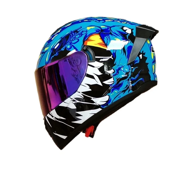 Мотоциклетные запчасти аксессуары для мотоциклетного шлема гоночный шлем на все лицо двойной