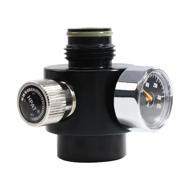 Régulateur CO2 Ajustable 0-300 PSI - Adaptateur Pour Paintball Et Airsoft (SD009) - Neuf