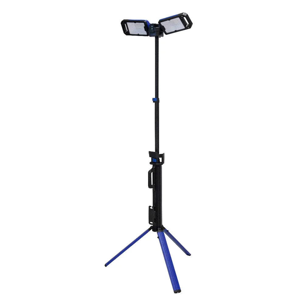 Rechargeable Cordless Led Tripod Work Light Ac/dc Tower Light With Cast ...