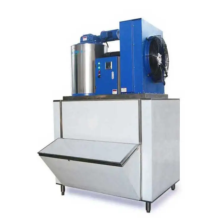 800kg No Noise Fast Ice Making Automatic Commercial Flake Chips Slice Ice  Maker Machine for Restaurants Cold Storage - China Flake Ice Machine, Chips  Ice Machine