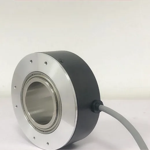 38mm Outer Diameter 6mm Solid Shaft Rotary Encoder 2500ppr Push Pull Output 5 26v Power Supply