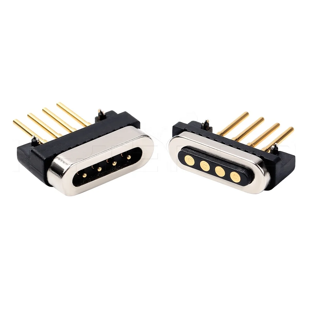Stability design 5V 2A magnetic 4 pin pogo connector for PCB-Trademark  under HytePro