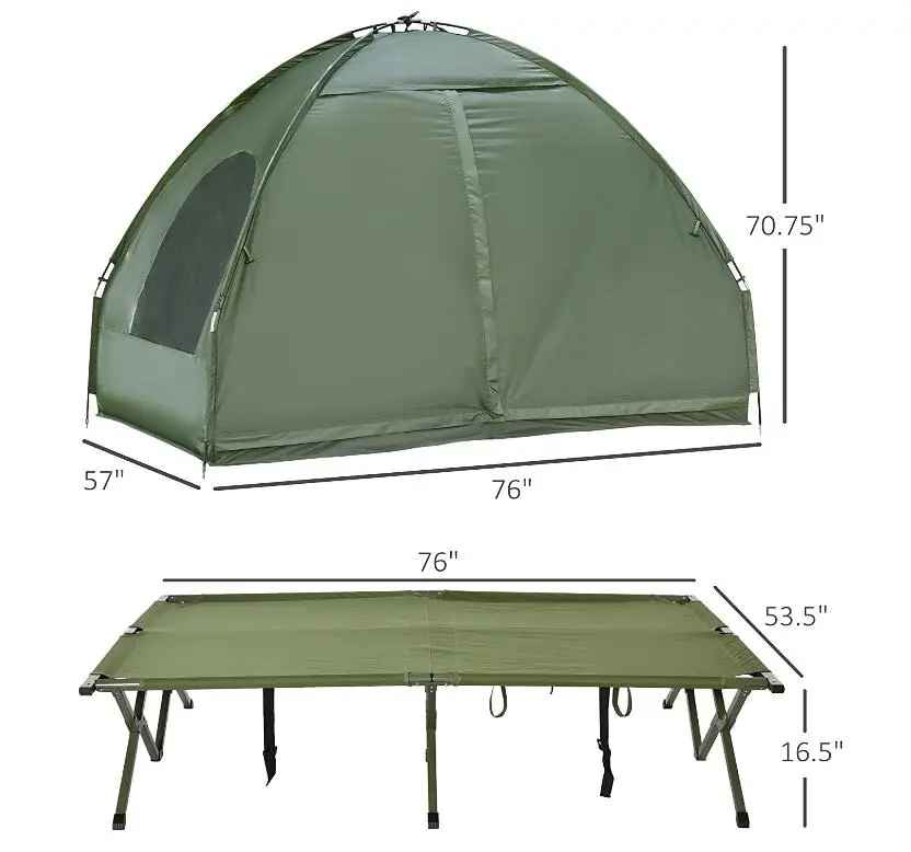 Gibbon Extra Large Compact Pop Up Portable Folding Outdoor Elevated All