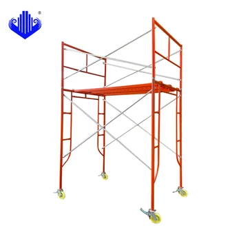 mobile scaffold tower  metal walk thru steel scaffolding h frame
