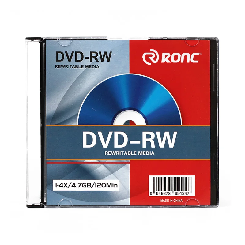DVD-RW Verbatim 4x - 4,7GB - Lot De 10 Disques Réinscriptibles Qualité Premium