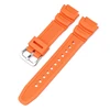 Boucle orange-argent
