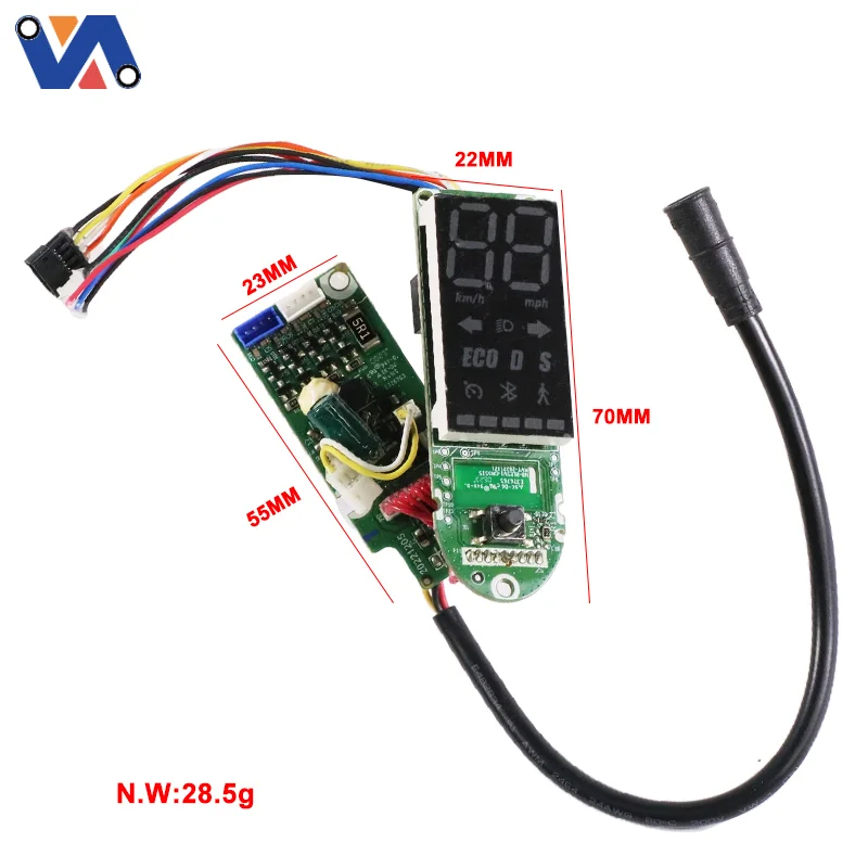 product original dashboard for ninebot max g2 electric scooter kickscooter led display board motherboard parts-4