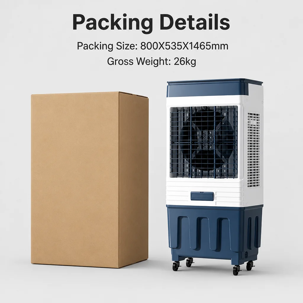 Evaporative Portable Air Cooler, 30000M3, Electric - detail 30