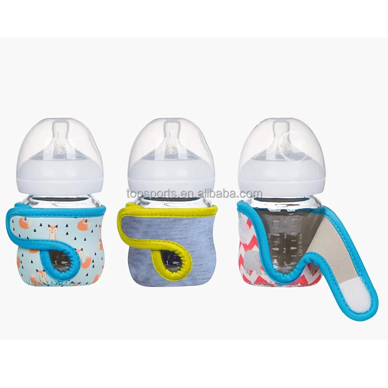 4oz/120ml Insulated Baby Bottle Sleeves Cute Functional