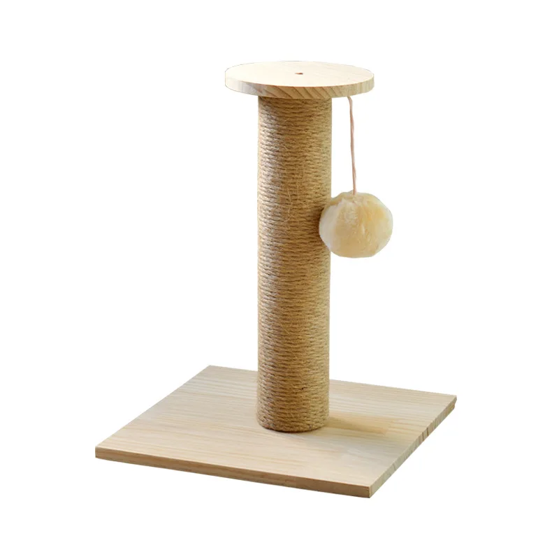 Single Cat Scratcher Post Rope Scratching Post Cat Trees With Funny