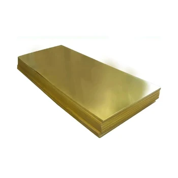 Thickness 0.5mm 1mm 2mm H62 C28000 C26000 C26800 Brass Sheets Decorative Brass Plate for Construction