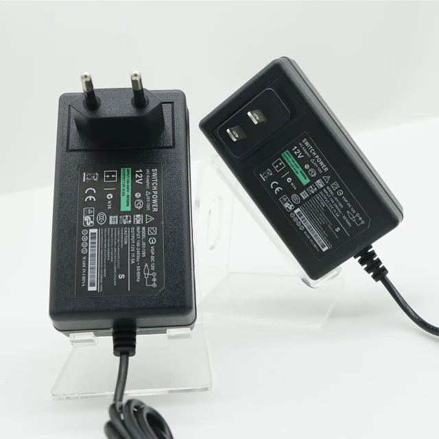 Electrical Manufacturer 12V3A Wall Power Adapter Supply LED Switching Power Supply 12V5A 60W Dc 12v Plug in 12V5A Power Adaptor