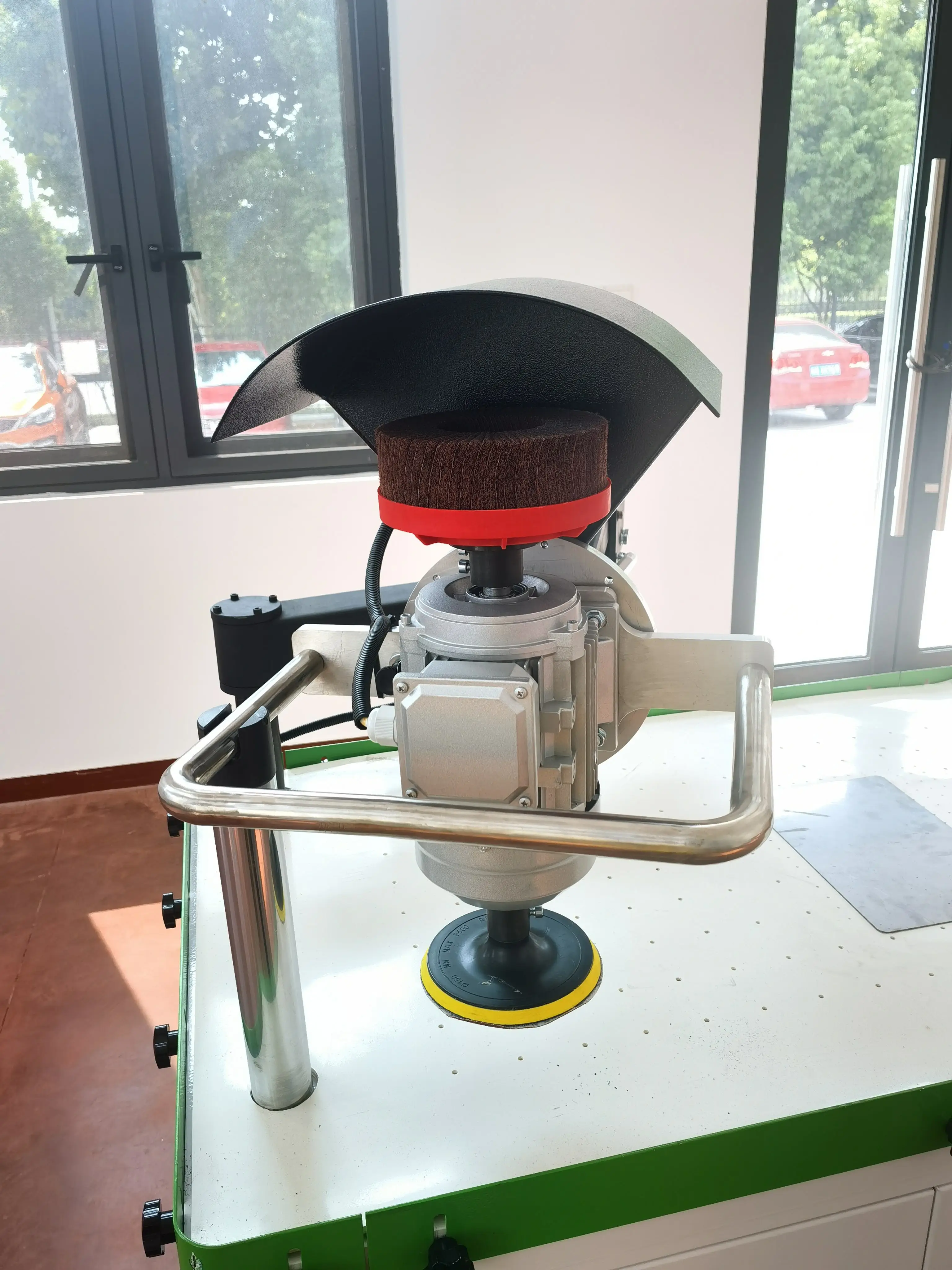 Double Head Manual Slag Removal Deburring Machine for  Small Batch Metal Parts