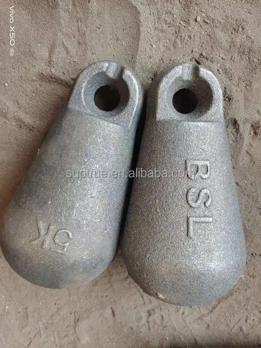 Customized Iron Sinker Cast Net Fishing Net Pendant Fishing Moulds 1kg