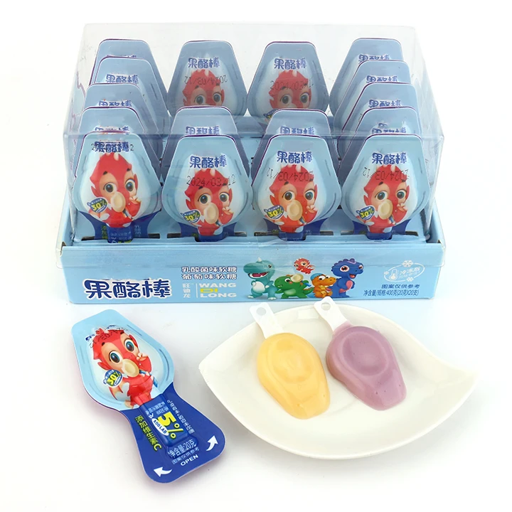 Fruity yogurt jellypop