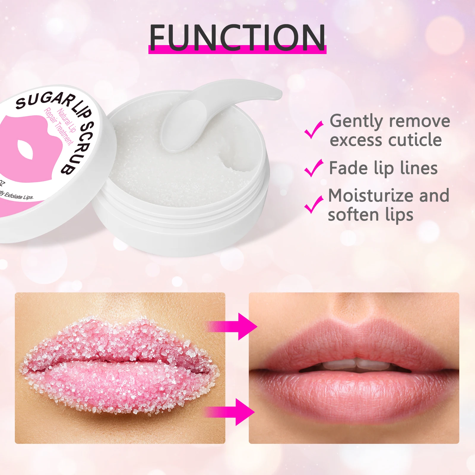 リップケア SHAK KORMESIC Vegan Lip Care Scrub - Exfoliating & Nourishing