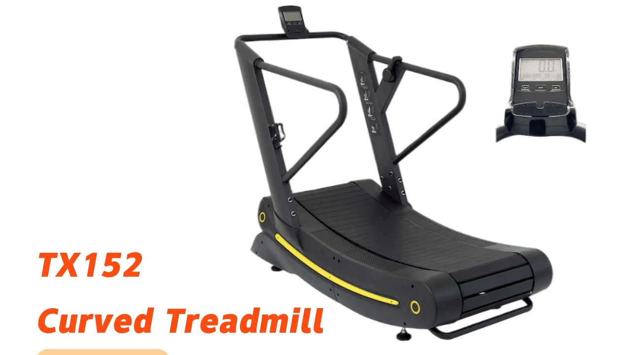 Tx152 Selfgenerated Home Curved Treadmills Manual Curved Commercial