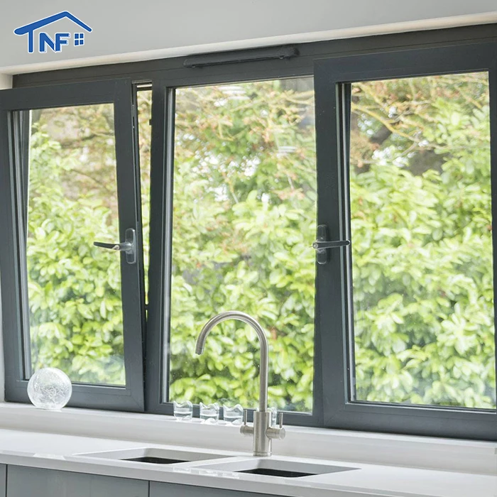 Cheap Double Glazed Aluminum Tilt and Turn Window