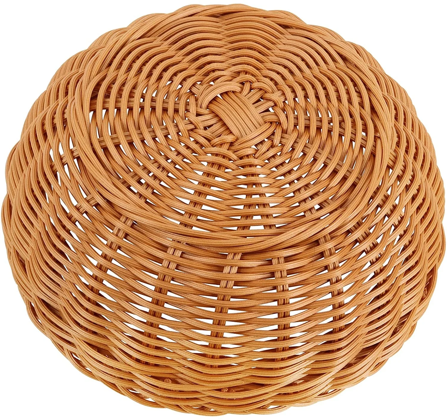 Woven Baskets for Storage, Waterproof Rattan Storage Basket