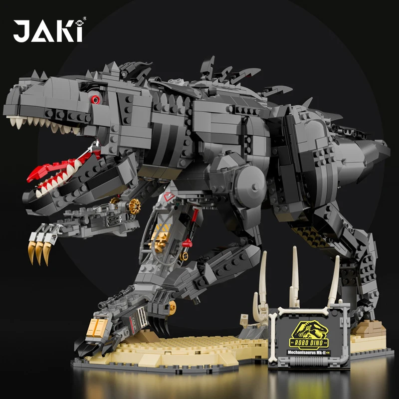 Jaki JK8101 MOC T-Rex Dinosaur Compatible Mechanical Indominus Rex