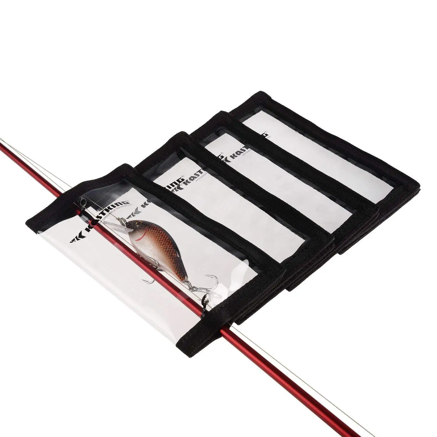 clear plastic and velcro fishing rod lure covers PVC – Rodeel PFILERSO Fishing Lure Wraps are a must KastKing Fishing Lure Wraps -