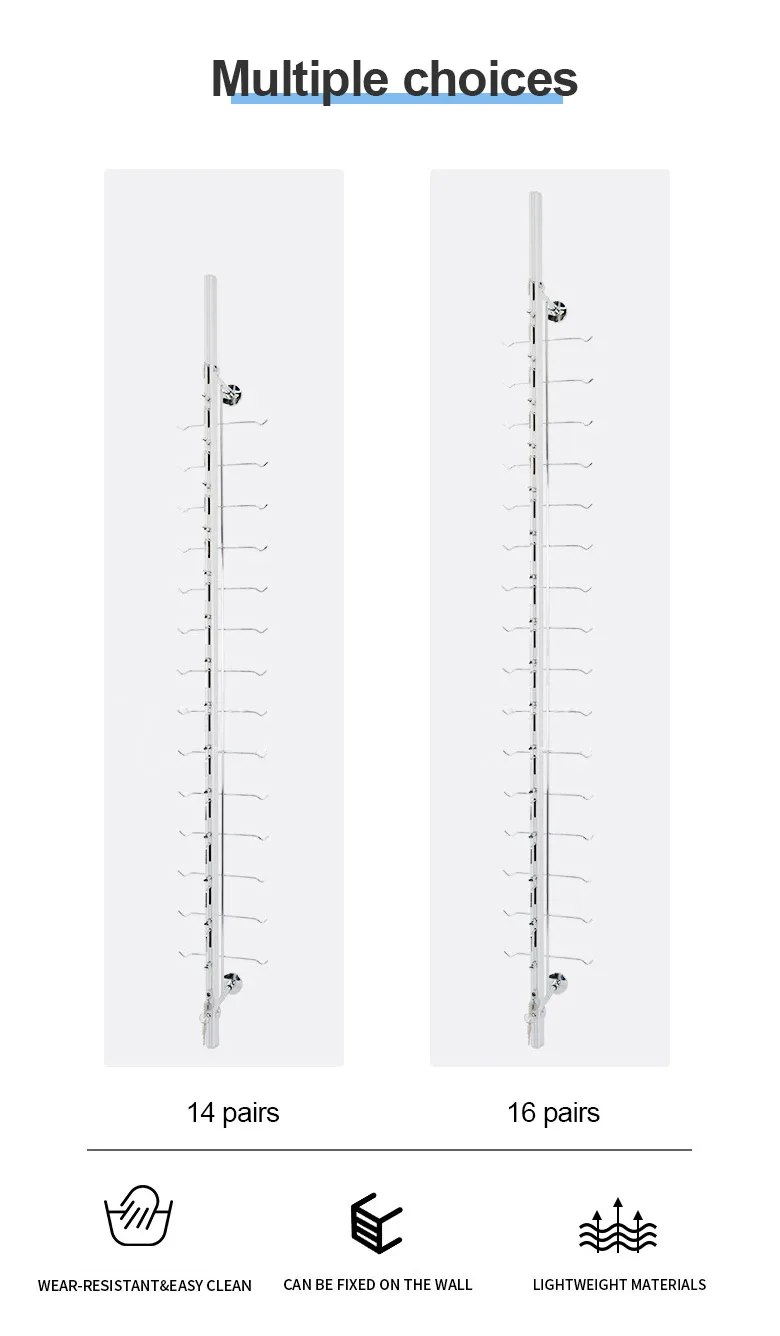 Aluminum Eyeglasses Display Racks - Durable & Stylish