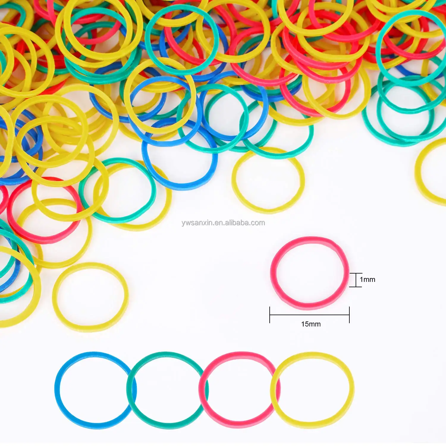 Assorted Color Elastics Reusable Rubber Band For Hair Buy Small Colored Rubber Bandassorted 