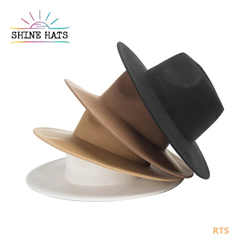 Wide Brim Men Luxury Fedora Hat 