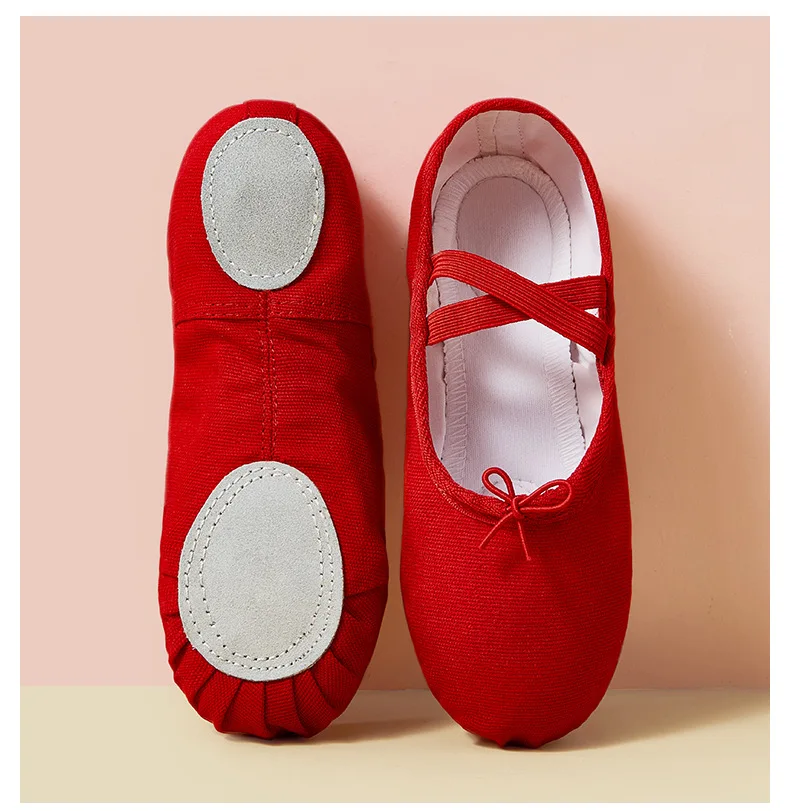 Детская парусиновая обувь для балета