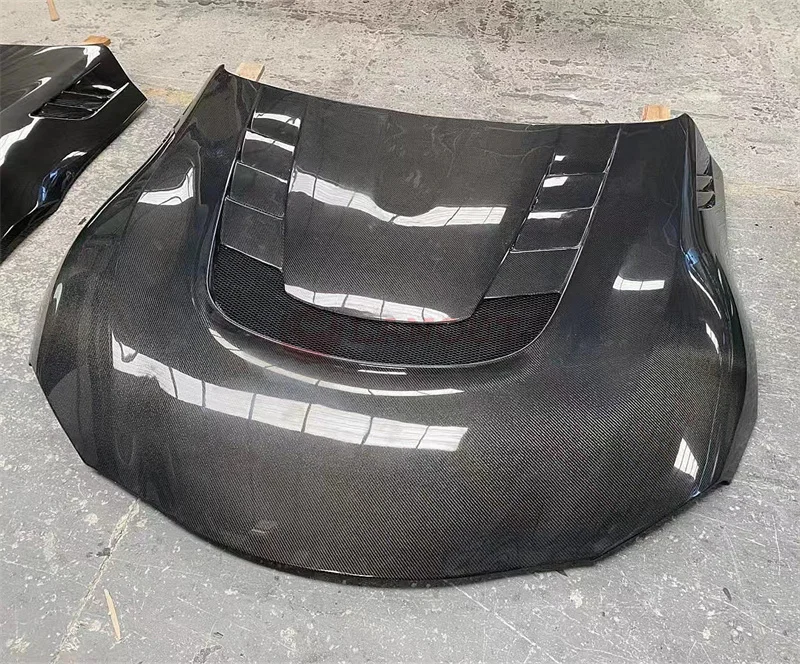 Capô estilo V para Toyota A90 Supra foto 3