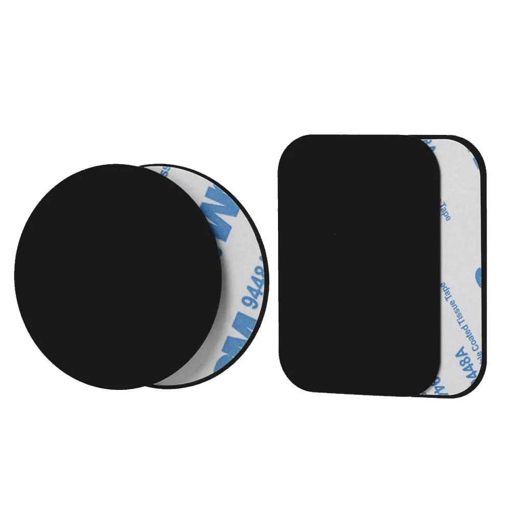 Stainless Strong Adhesive Metal Steel Plate for Phone Magnet Replacement  for Magnetic Phone Car Mount Holder