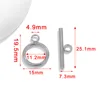 11mm medium size-steel color