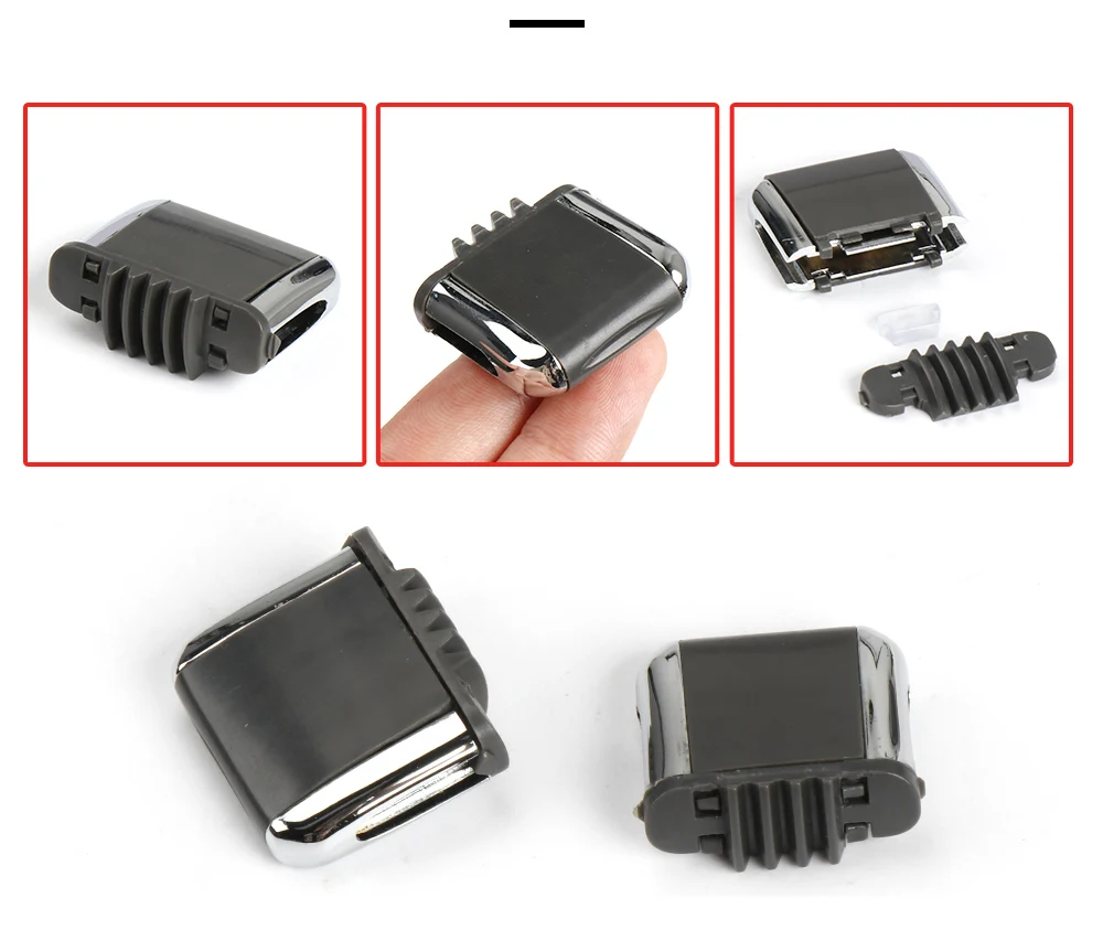 Car Left Right Center Fresh A/c Vent Grille Louvre Blade Slice Air Conditioning Leaf Clip For