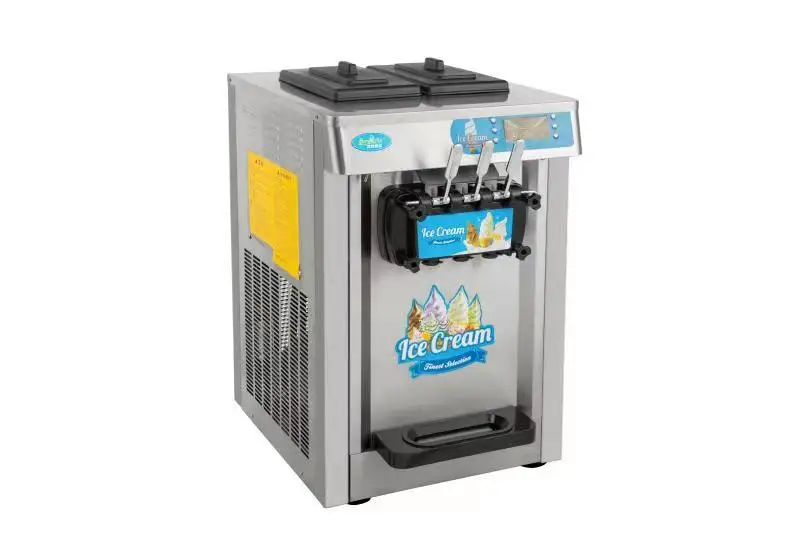 Ice  Cream Machine Chinese Automatic 3 Flavors Soft Ice Cream Machine