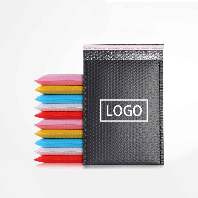 Padded Bubble Mailers | Lipack High Quality Custom Poly Bubble Mailing Bag Envelopes Kraft Bubble Bag With Logo Custom