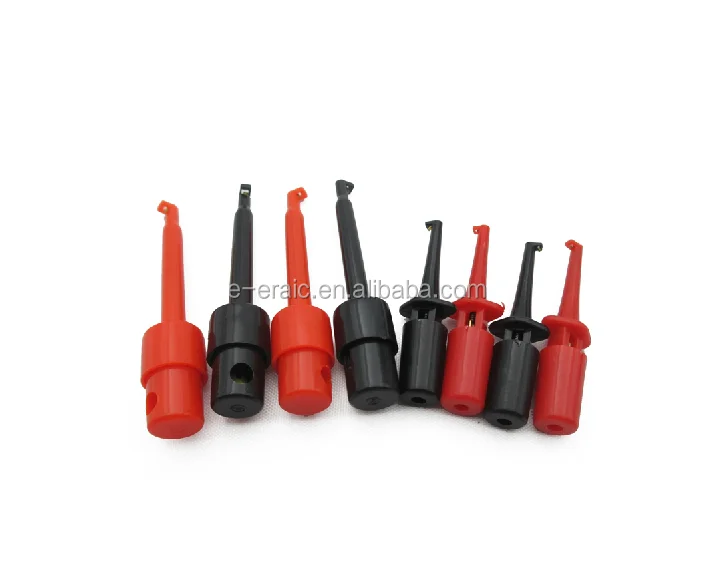 Электронные компоненты Realplay большой размер Красный тестовый крючок зажим типа