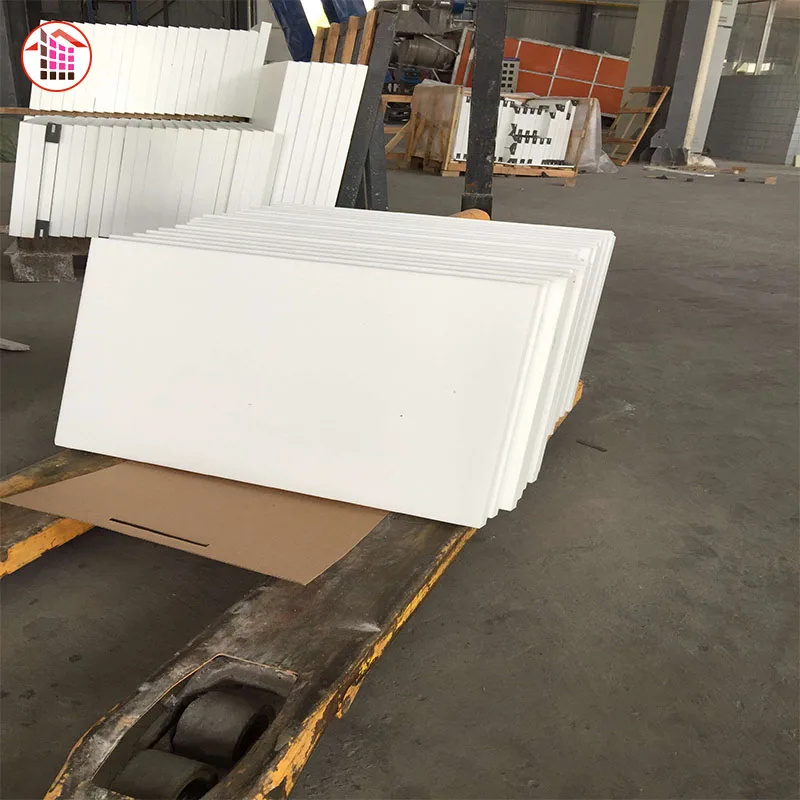 Nano White Artificial Marble Slab 1