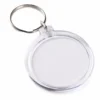 Transparent avec anneau rond