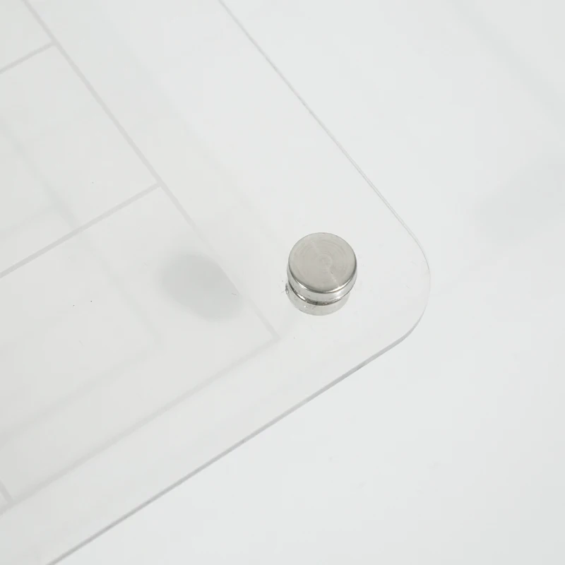 Transparent Acrylic Dry Erase Message Board Acrylic Whiteboard