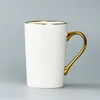 ounce cup with gold handle single cup