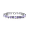 Platino + Blanco y Morado 18cm